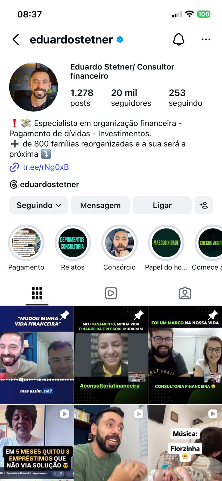 Eduardo Stetner Instagram